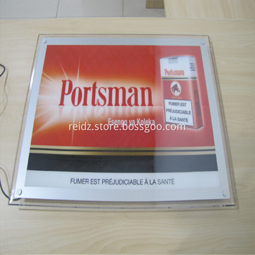 advertising scrolling led sad light box detail